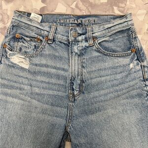 American Eagle Outfitters Women’s Distressed Blue Jeans